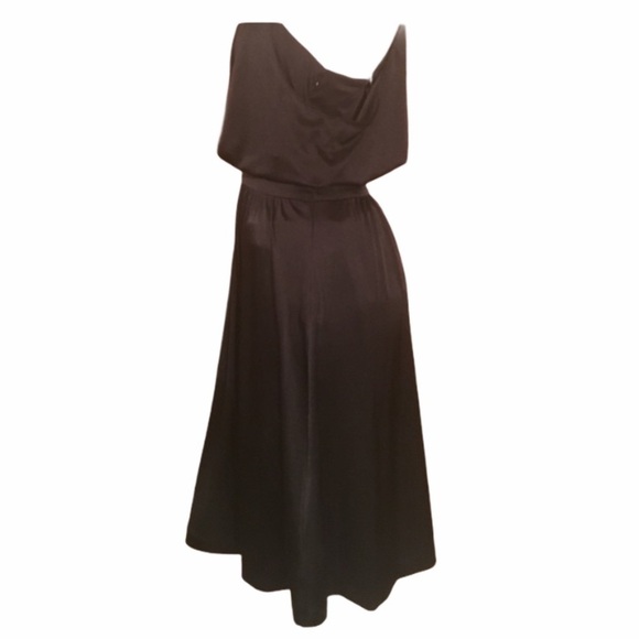 Halston Heritage black cocktail dress size 4 - Picture 3 of 8